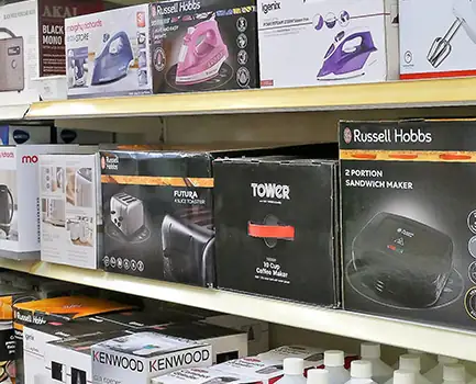 Small electrical appliances Selection of small electrical appliances