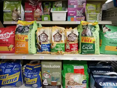 Cat food & treats Selection of cat food and treats