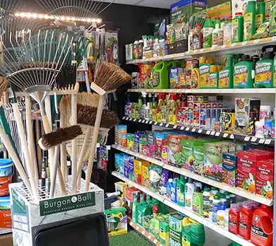 Gardening products Selection of gardening products