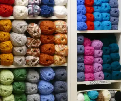 Wools Selection of coloured wools