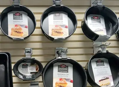 Baking trays Selection of baking trays