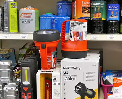 Outdoor equipment Selection of outdoor equipment