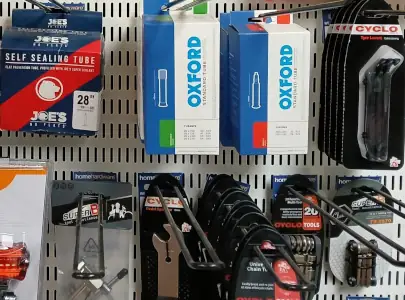 Bicycle accessories Selection of bicycle accessories