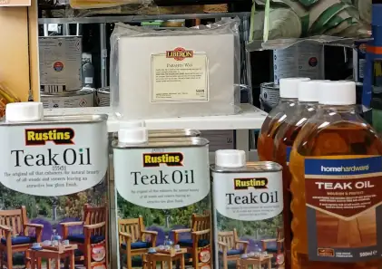 Wood Oils Selection of wood oils