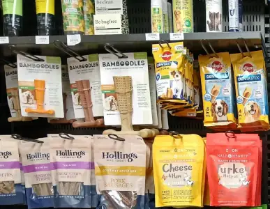 Dog treats Selection of dog treats